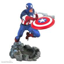 Diamond Select DIAMJAN211967 - Marvel Comic Gallery Vs. PVC Statue Captain America 25 cm