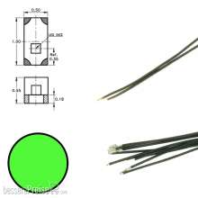 Digikeijs DR60090 - DR60090 Grüne Led am Draht (5 Stück)