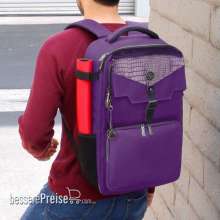 ENHANCE Gaming ENTTCFT200PREW - ENHANCE Tabletop Collectors Edition Card Storage Backpack Purple Dragon Scales