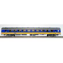 Exact-Train EX11007 - NS ICRm Garnitur 2 für den Innenlandseinsatz Reisezugwagen Bpmz10 (Farbe Gelb / Blau) Epoche VI (Exklusiv für special Bentink Modelspoor und Huider Modeltreinen)