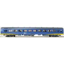 Exact-Train EX11178 - NS ICR Plus Reisezugwagen B ( Farbe Blau) mit Beleuchtung und Figuren