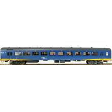 Exact-Train EX11182 - NS ICR Plus Reisezugwagen A ( Farbe Blau) mit Beleuchtung und Figuren