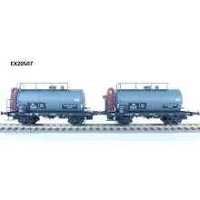 Exact-Train EX20507 - DB 2er Set 24m3 Einheitsbauart Leichtbau-Kesselwagen Wintershall