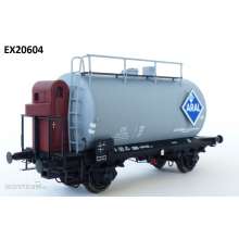 Exact-Train EX20604 - DB 30m3 Leichtbau Uerdinger Bauart Kesselwagen ARAL Silber Grau