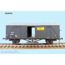 Exact-Train EX20753 - NS CHGZ gedeckter Wagen Beschriftung ´Los gestort graan´ Epoche III Nr. 13831