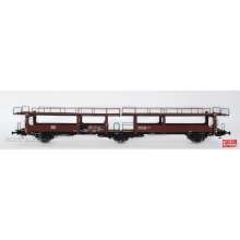 Exact-Train EX21363 - DB Laes 542 Autotransporter Blechverkleidung mit DB Logo 21 RIV 80 DB 413 0 112-6