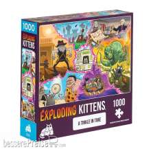 Exploding Kittens EXKD0034 - Exploding Kittens Puzzle: A Tinkle in Time