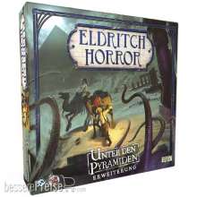 Fantasy Flight Games FFGD1011 - Eldritch Horror - Unter den Pyramiden Erweiterung DE