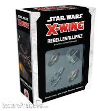 Atomic Mass Games FFGD4181 - Star Wars: X-Wing 2. Edition - Rebellenallianz Staffel-Starterpack