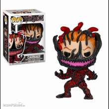 Funko FK33073 - Venom POP! Marvel Vinyl Wackelkopf-Figur Carnage 9 cm