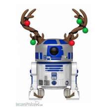 Funko FK33891 - Star Wars POP! Vinyl Wackelkopf-Figur Holiday R2-D2 9 cm