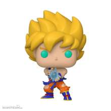 Funko FK48660 - Dragon Ball Z POP! Animation Vinyl Figur SS Goku w/ Kamehameha Wave 9 cm