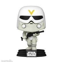 Funko FK56768 - Star Wars POP! Vinyl Wackelkopf-Figur Snowtrooper (Concept Series) 9 cm