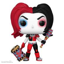 Funko FK65616 - DC Comics: Harley Quinn Takeover POP! Heroes Vinyl Figur Harley with Weapons 9 cm