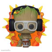 Funko FK70653 - Ich bin Groot POP! Vinyl Figur Groot w/ detonator 9 cm