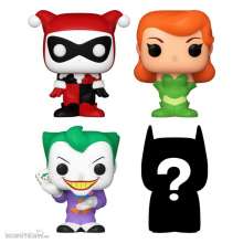 Funko FK71313 - DC Bitty POP! Vinyl Figuren 4er-Pack Harley Quinn 2,5 cm