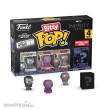 Funko FK71505 - Marvel Bitty POP! Vinyl Figuren 4er-Pack Iron Man 2,5 cm