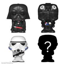 Funko FK71514 - Star Wars Bitty POP! Vinyl Figuren 4er-Pack Darth Vader 2,5 cm