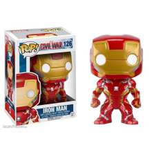 Funko FK7224 - Captain America Civil War POP! Vinyl Wackelkopf Iron Man 10 cm