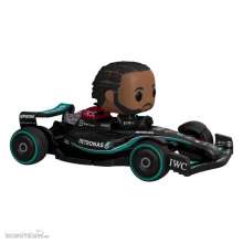 Funko FK75797 - Formel 1 POP! Rides Super Deluxe Vinyl Figur Mercedes Hamilton 15 cm