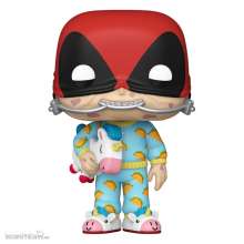 Funko FK76079 - Deadpool Parody POP! Vinyl Figur Sleepover 9 cm