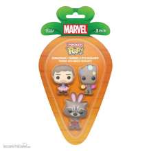 Funko FK77167 - Marvel Pocket POP! Vinyl Figuren 3er-Pack GOTG 4 cm