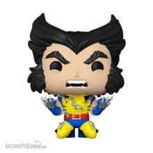 Funko FK77436 - Marvel POP! Marvel Vinyl Figur Wolverine 50th - Ultimate Wolverine w/ Adamantium 9 cm