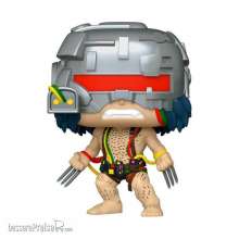 Funko FK77437 - Marvel POP! Marvel Vinyl Figur Wolverine 50th - Ultimate Weapon X 9 cm