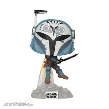 Funko FK80003 - Star Wars: Mandalorian POP! Vinyl Figur Bo-Katan w/Darksaber and Jet Pack 9 cm