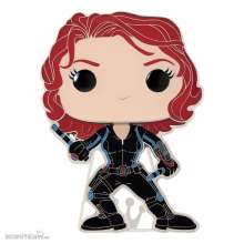 Funko FKMVPP0072 - Marvel Infinity Saga POP! Pin Ansteck-Pin Black Widow 10 cm