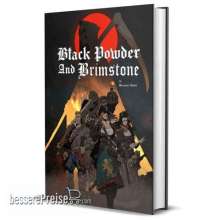 FreeLeague FLEFBPB001 - Black Powder and Brimstone Core Rulebook (Fantasy RPG, Digest-Sized Hardback)