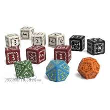 FreeLeague FLEMUH051559 - Forbidden Lands Custom Dice (Forbidden Lands RPG Acces.)