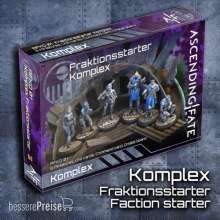 Freebooter Miniatures FMAFKO01 - Ascending Fate: Faction Komplex Starter Box