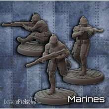 Freebooter Miniatures FMAFKO03 - Ascending Fate: Unitbox Komplex Marines