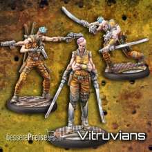 Freebooter Miniatures FMAFMU03 - Ascending Fate: Unitbox Murfs Vitruvians