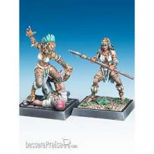 Freebooter Miniatures FMAMA033 - Nahualli & Ek Balam