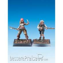 Freebooter Miniatures FMPIR042 - Cuchilla & Tiradoro