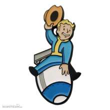 FaNaTtik FNTK-B-FLT53 - Fallout Ansteck-Pin Vault Boy Limited Edition