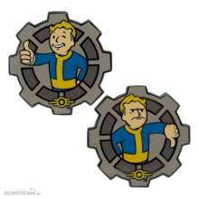 FaNaTtik FNTK-B-FLT70 - Fallout Sammelmünze Flip Coin Limited Edition