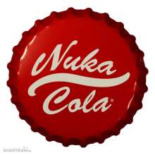 FaNaTtik FNTK-B-FLT73 - Fallout Blechschild Nuka-Cola Bottle Cap