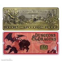 FaNaTtik FNTK-HAS-DUN22 - Dungeons & Dragons: The Cartoon Replik 40th Anniversary Rollercoaster Ticket Limited Edition