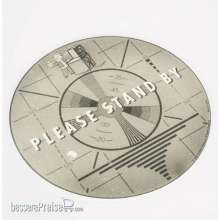 DEVplus GE1138155 - Fallout Slip Mat Please Stand by Record 30 x 30 cm