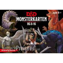 Dungeons & Dragons GFDNDC62830000G - D&D: Monster Deck 6-16 (Deutsch)