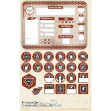 Dungeons and Dragons GFN72510 - D&D - Barbarian Token Set