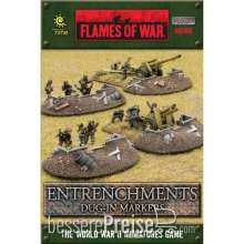 Gale Force Nine GFNBB106 - Entrenchments - Dug in Markers