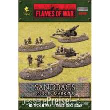 Gale Force Nine Modelling GFNBB108 - Sandbags - Dug In Markers