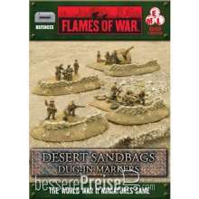 Gale Force Nine GFNBB109 - Desert Sandbags - Dug In Markers