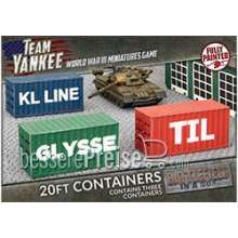 Gale Force Nine Modelling GFNBB252 - Modern: 20ft Shipping Containers (x3)