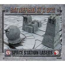 Gale Force Nine Modelling GFNBB563 - Galactic Warzones - Space Station Lasers