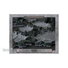 Gale Force Nine Modelling GFNBB649 - Gothic Battlefields: Craters - Malachite (x5)